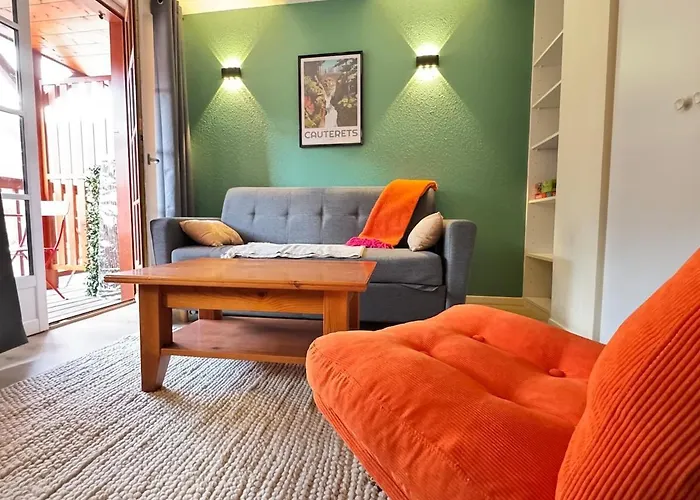 Duplex 5p- Balcon Avec Vue - Parking - Piscine été Appartamento Cauterets